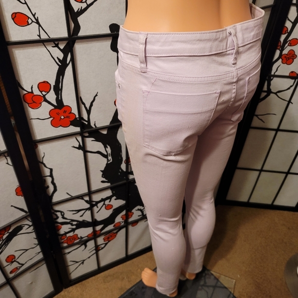 MOSSIMO LADIES PREMIUM DENIM SOFT LAVENDAR/SIZE 2 - Picture 6 of 10